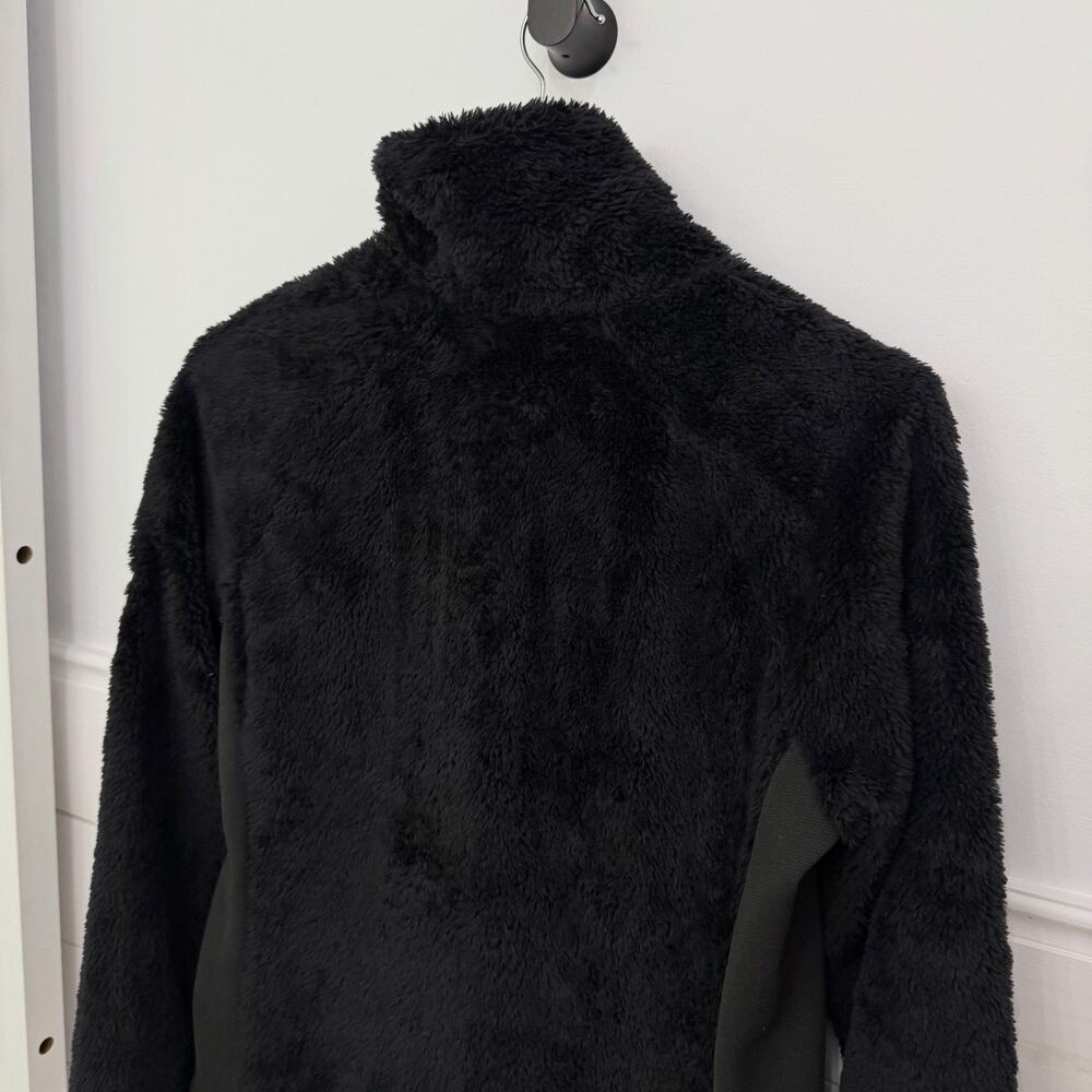 Women’s The North Face Black Fleece Zip Up Jacket Size M - Picture 7 of 7